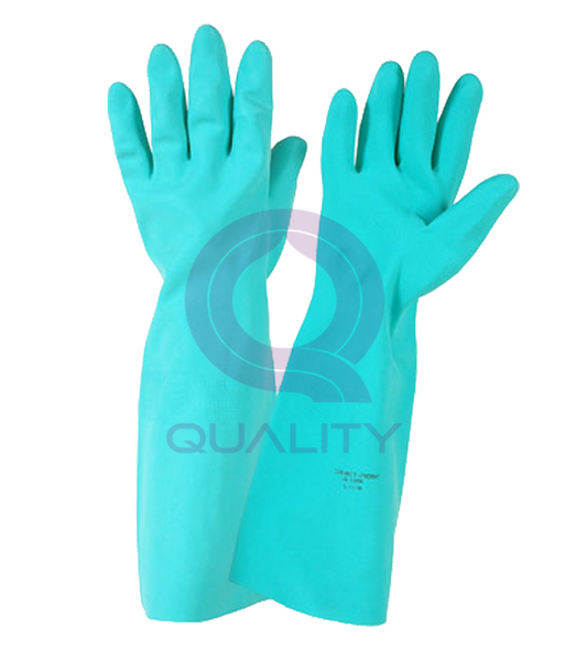 Luvas de Proteção Nitrílica Cano Longo 45cm