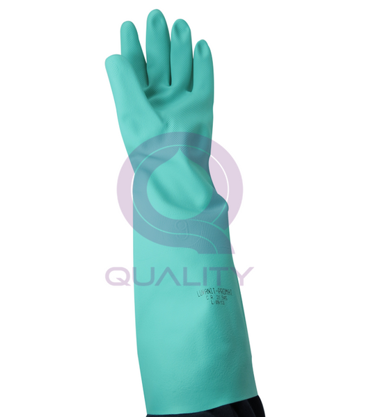 Luvas de Proteção Nitrílica Cano Longo 45cm